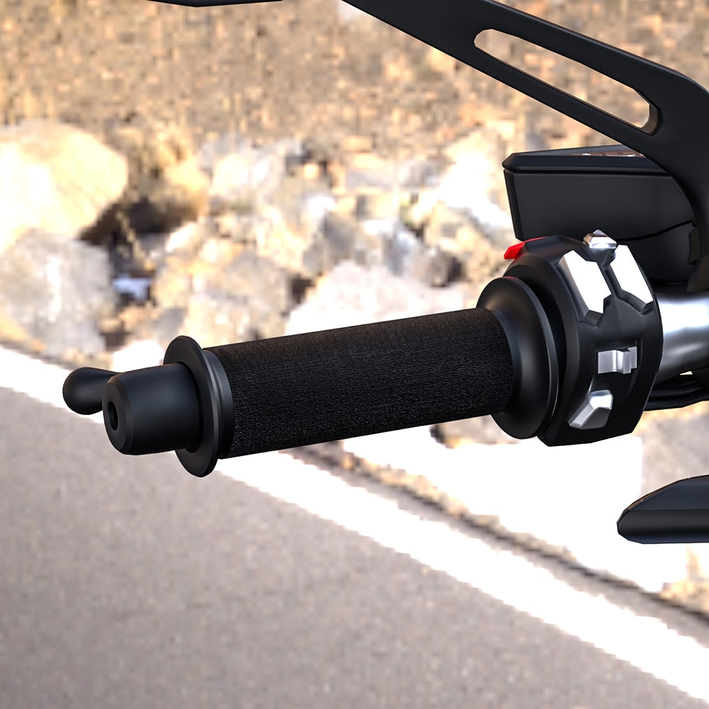 Heated Motorcycle Grip Wraps – Adjustable Temperature Control for Cold Weather Riding