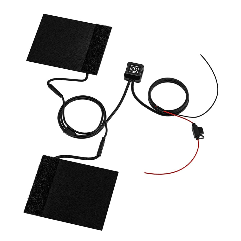 Heated Motorcycle Grip Wraps – Adjustable Temperature Control for Cold Weather Riding