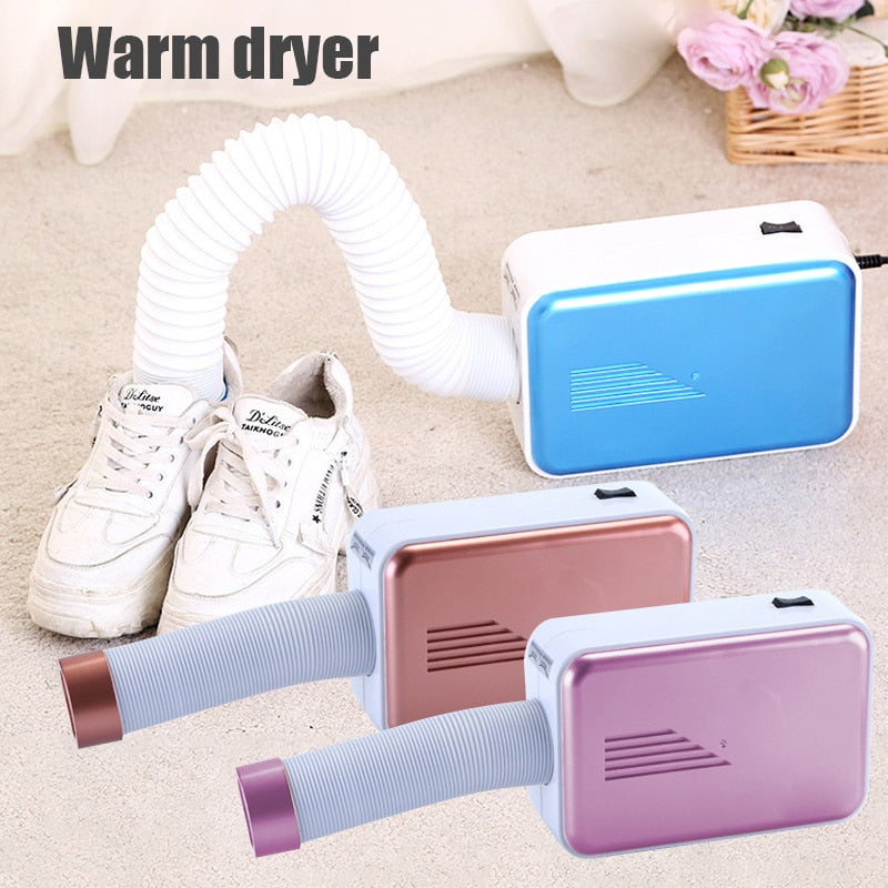 Portable Electric Clothes Dryer with Heated Air Circulation for Quick Drying