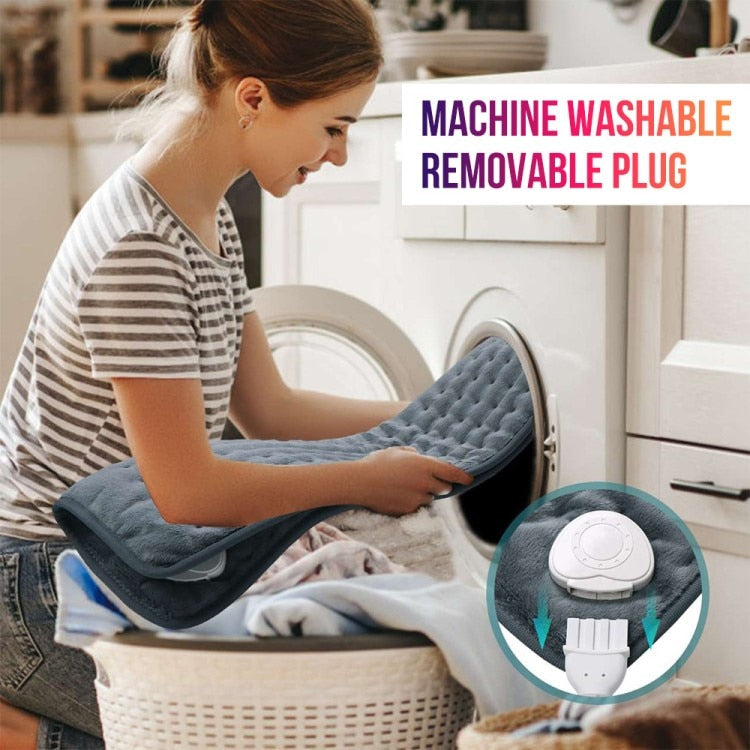 Digital Heating Pad with Temperature Control & Auto Shutoff for Neck, Back & Shoulders