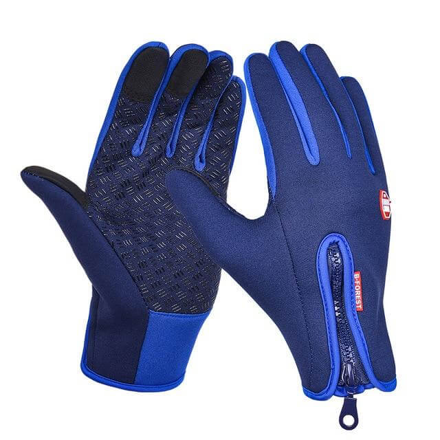 Touchscreen Winter Gloves with Fleece Lining & Windproof Shell for Cold Weather