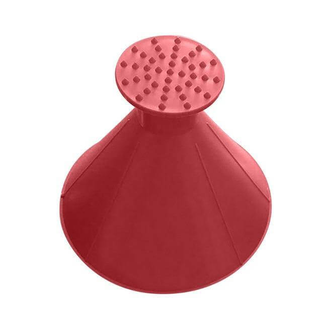 Conical Windshield Ice Scraper for Cars – 360° Clearing Tool with Ice Breaker Tip