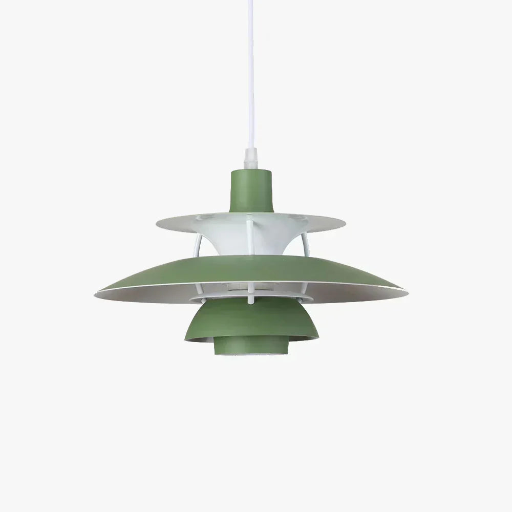 Tiered Metal Ceiling Fixture E27 Socket Mid-Century Style for Kitchen Island Dining Room Breakfast Nook Entryway Adjustable Hanging Light | Thomler