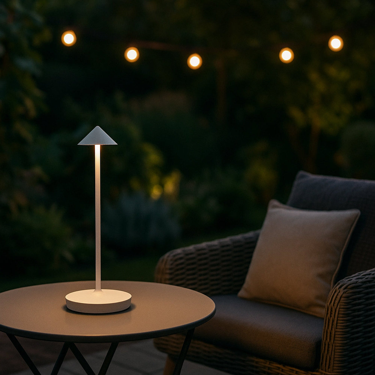 Cordless Dimmable Rechargeable Table Lamp