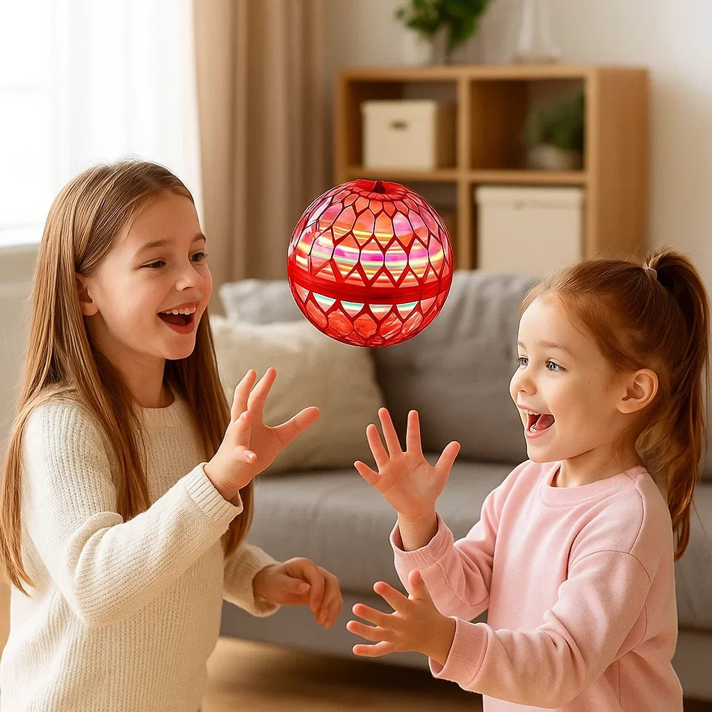 LED Hover Ball Flying Orb Toy with Light-Up Effects for Kids & Adults Indoor Outdoor Play Rechargeable | Thomler