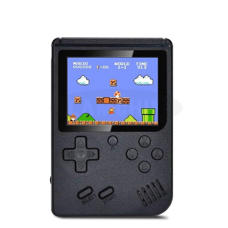 Handheld-Spielkonsole mit 400 vorinstallierten Retro-Spielen & TV-Ausgang für Kinder & Erwachsene