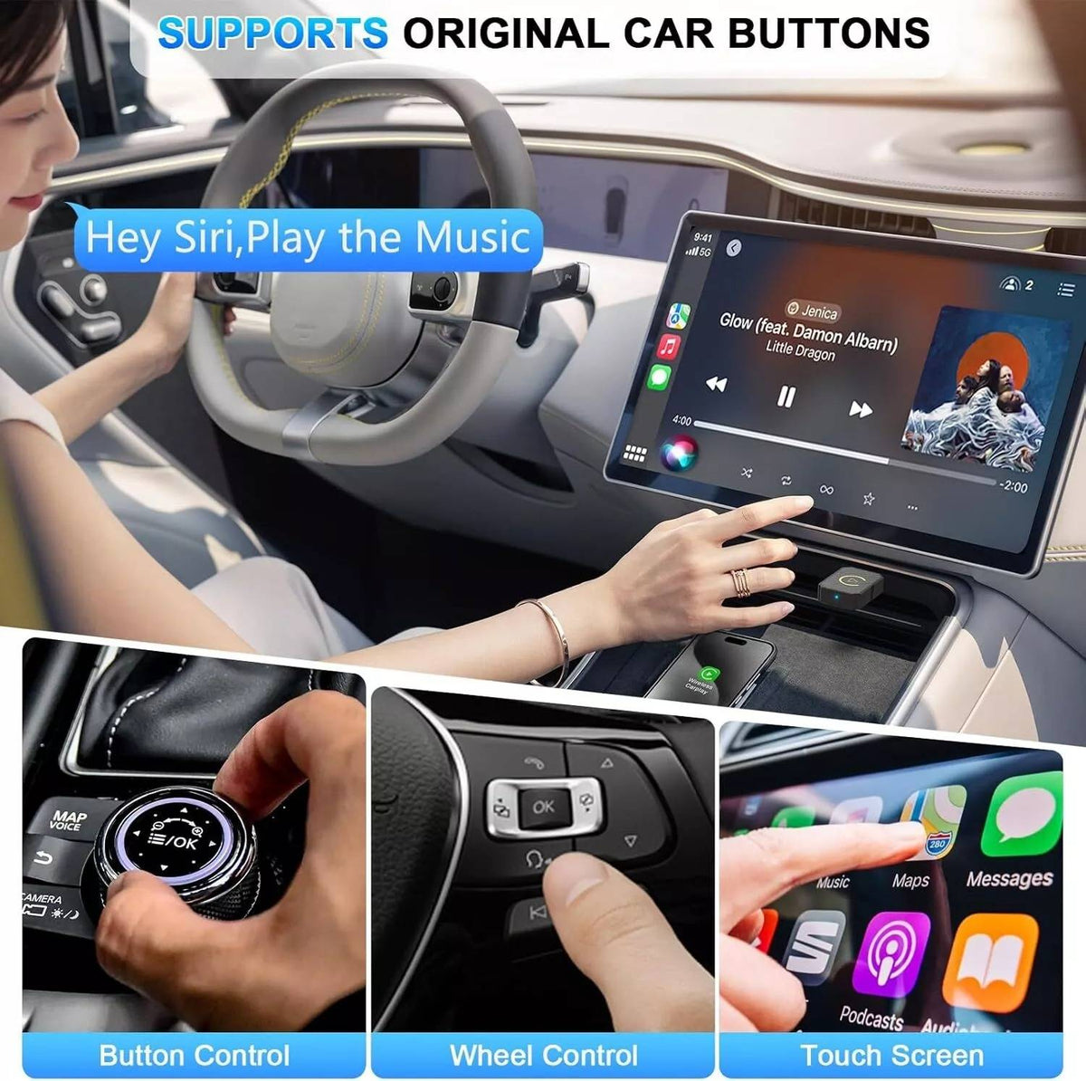 Drahtlose CarPlay-Adapter
