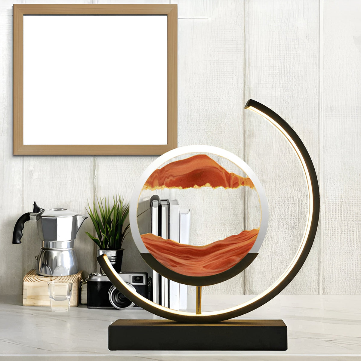 Sand Art Lamp Table Lamp With LED