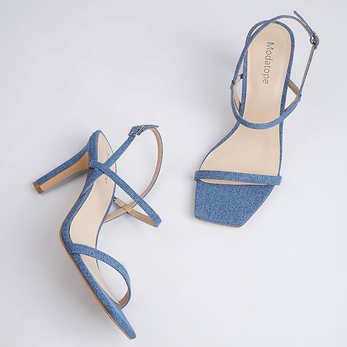 Dames pumps met enkelbandje en open neus voor feestjes, bruiloften en dates