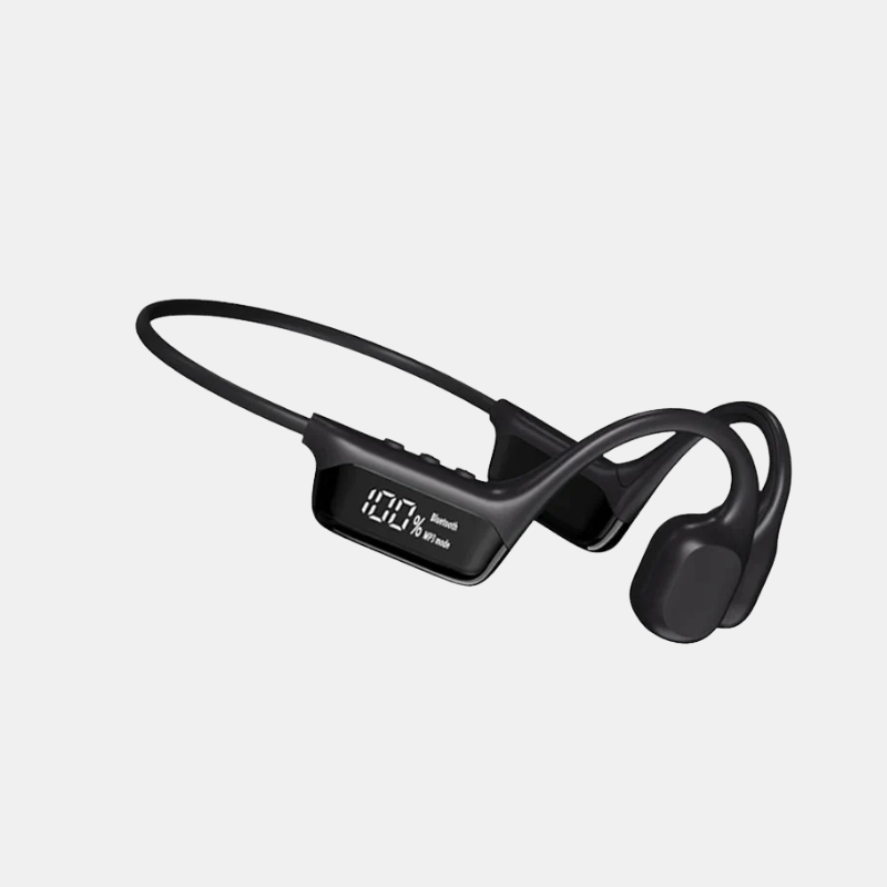 Auriculares de natación impermeables con audio de oído abierto, almacenamiento de 32 GB, Bluetooth 5.4, auriculares inalámbricos, reproductor de música subacuático IPX8 para entrenamiento en piscina y deporte | Thomler
