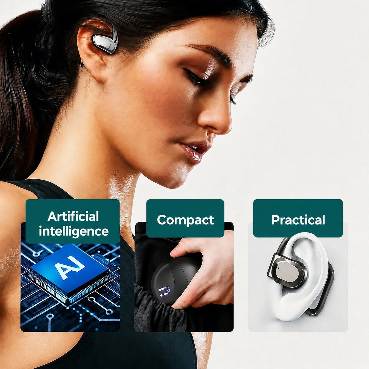 Auriculares traductores inteligentes: 144 idiomas en tiempo real