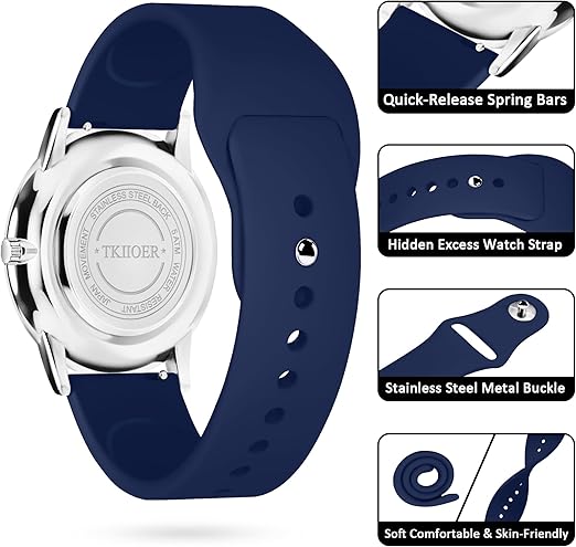 Clip-on zusterhorloge voor verpleegkundigen en zorgmedewerkers met lichtgevende wijzerplaat, 12/24-uursweergave, secondewijzer en 50 meter waterbestendigheid voor medische studenten en verzorgenden (CNA's)