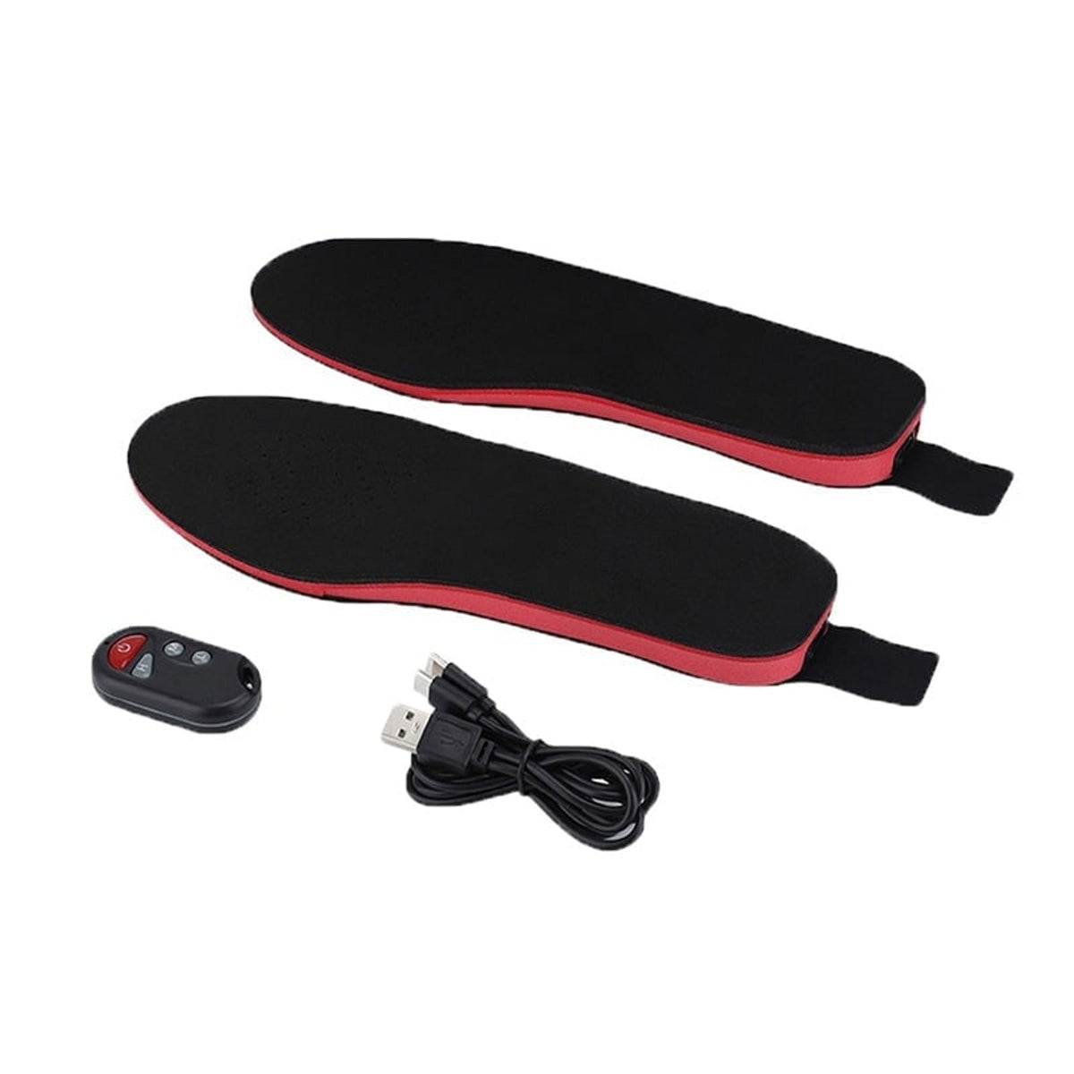 Wireless Heated Shoe Insoles With Remote Control Arch Support And USB Rechargeable Electric Warm Inserts