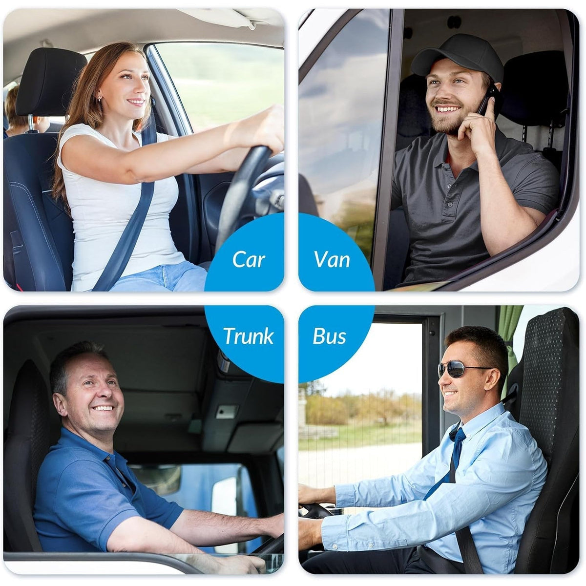 Keilförmiges Autositzkissen mit Memory-Foam-Unterstützung zur Entlastung des Steißbeins & Haltungskorrektur | atmungsaktiver Netzbezug | rutschfeste Unterseite