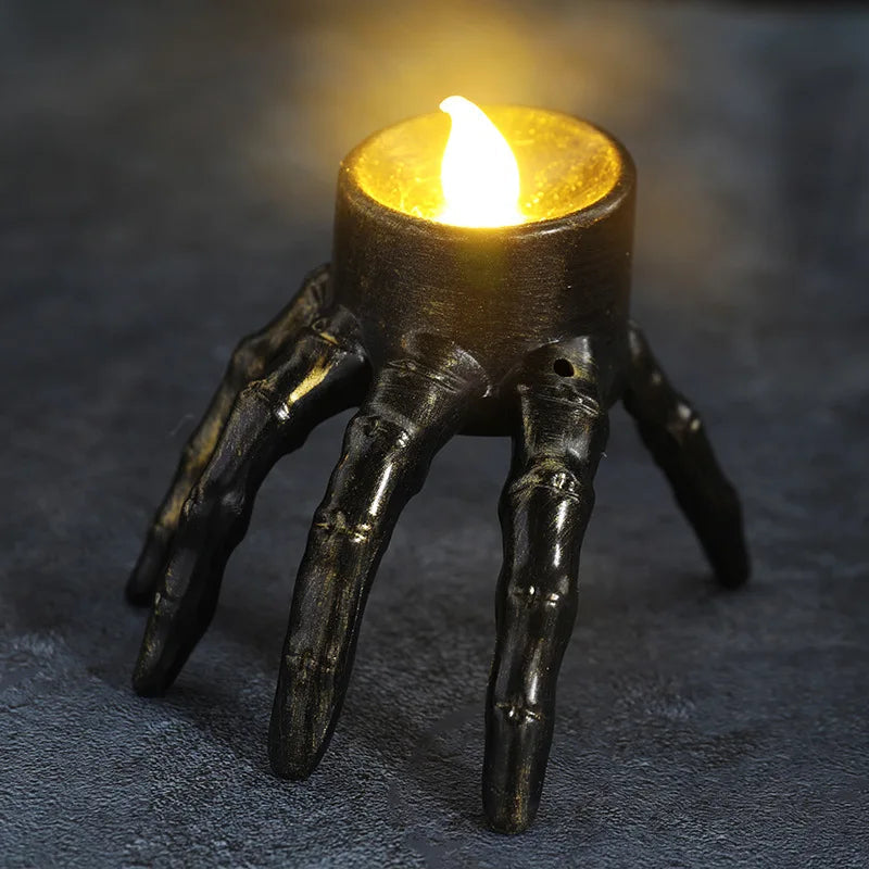 Halloween vlamloze theelichtjes