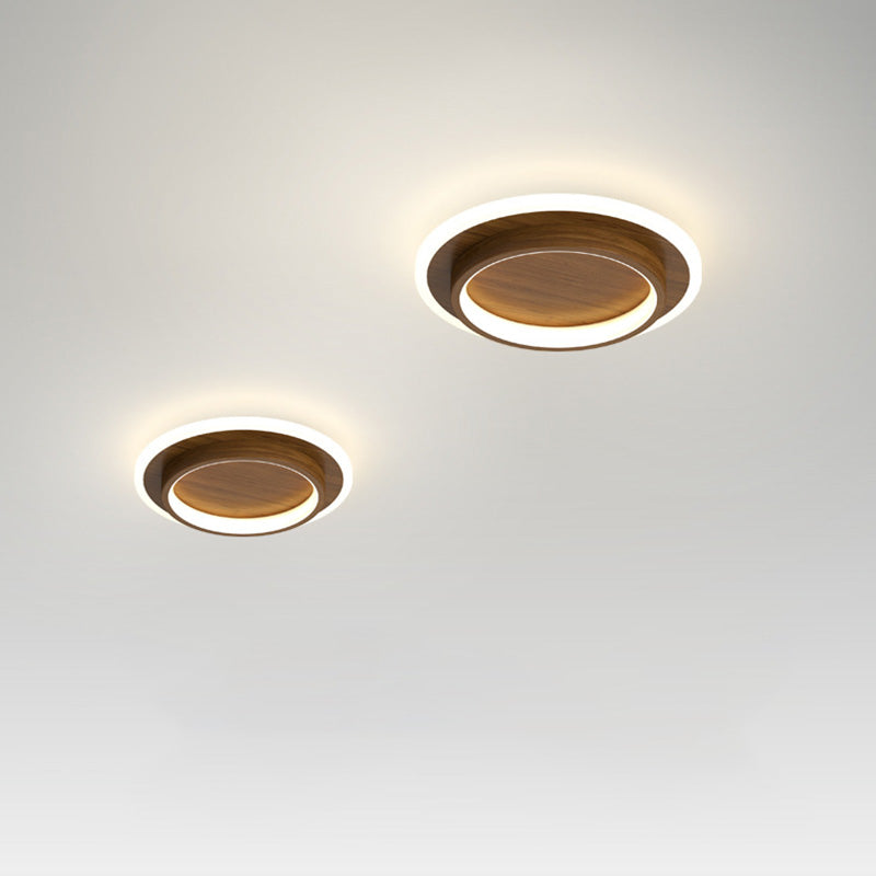 LED-Deckenaufbauleuchte, flach, 10 W/20 W, ultra-slim, 2-Zoll-Profil, Schwarz/Weiß, für niedrige Decken, Schlafzimmer, Flur, Eingangsbereich, Apartment, Wohnzimmer, Modern H | Thomler