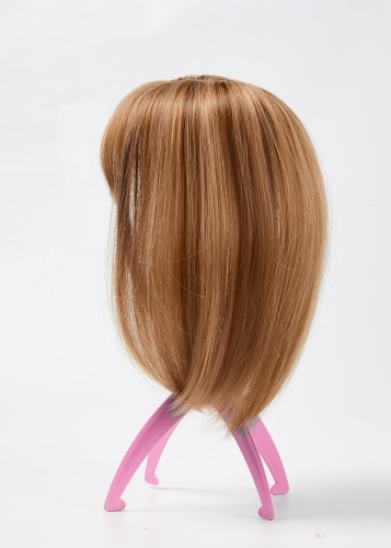 Clip-in Pony-Haarteil mit seitlich gestuften Strähnen – Sofortiger Pony-Look für jeden Anlass | Natürliche Textur, hitzebeständig | Thomler