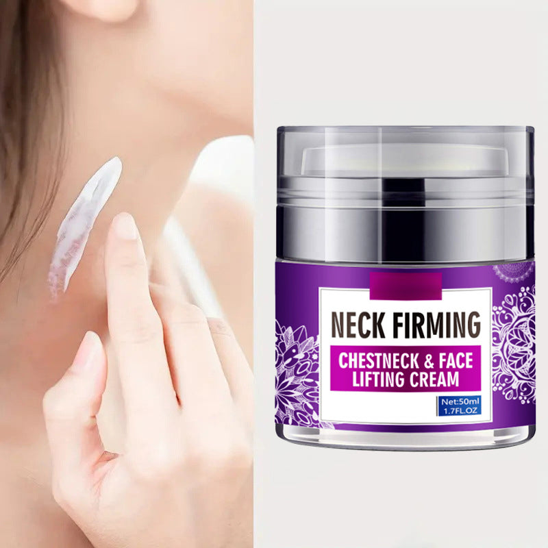Firming Neck Cream with Hyaluronic Acid & Vitamin E for Smoother, Tighter Skin on Neck & Décolleté | Anti-Aging Moisturizer for Women | Thomler