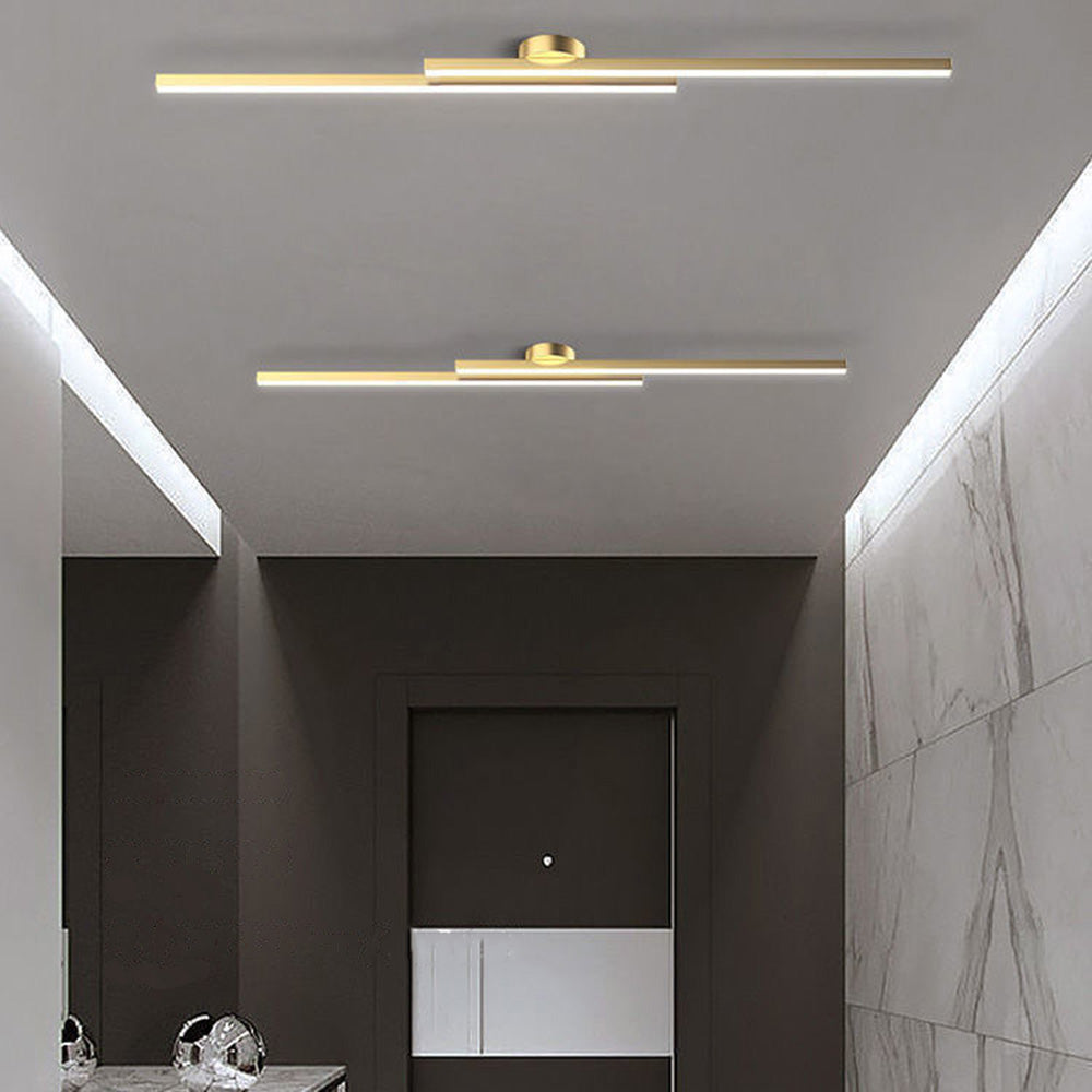 LED-Deckenleuchte zur Unterputzmontage – Flache, runde Scheibe, 21 cm, für Schlafzimmer, Flur, Eingangsbereich – Moderne Deckenleuchte aus Aluminium und Acryl | Thomler