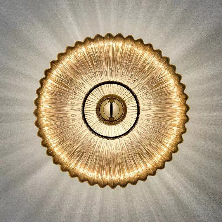 Glazen wandlamp 9,5 inch bedraad modern armatuur E26-fitting sfeerverlichting voor slaapkamer hal eetkamer rookgrijs mat optie | Thomler