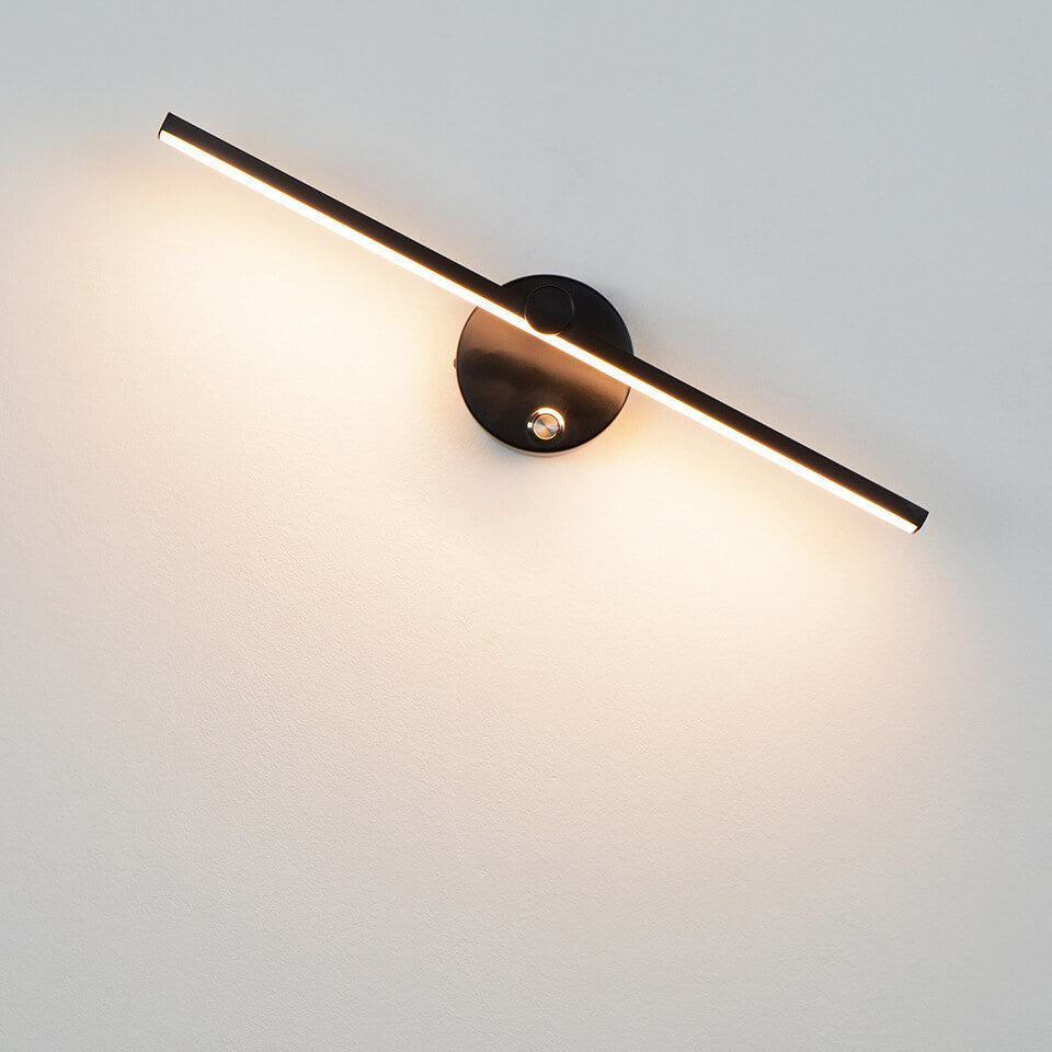LED Sconce Light Fixture 16 Inch Aluminum Contemporary Hardwired for Bedroom Study Hallway Reading Task Lighting Integrated 800 Lumens | Thomler