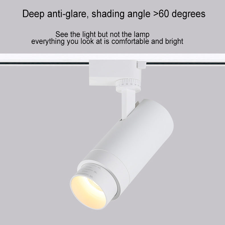 Verstellbares LED-Schienenbeleuchtungssystem, bündig montierte Deckenstrahler für Küche, Flur, Wohnzimmer, 3 4 5 Köpfe, dimmbar, Aluminium, schwenkbare Spots | Thomler