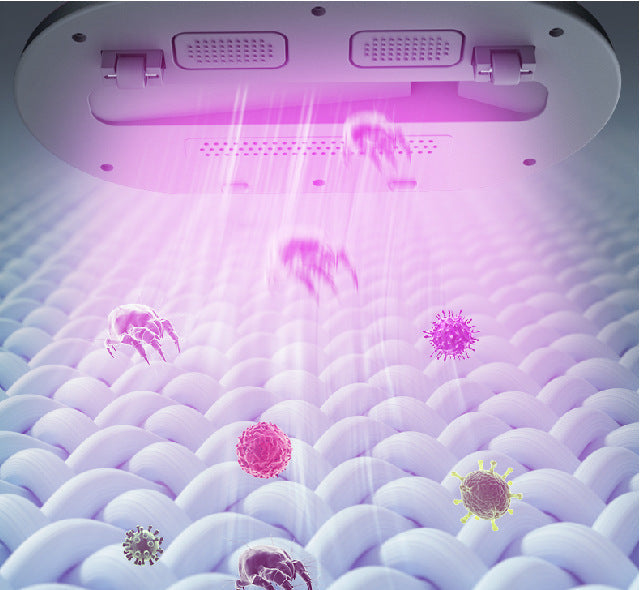 Handheld uv-stofmijtstofzuiger voor bedden, matrassen & bekleding – Allergeenverwijderaar voor een gezondere nachtrust | Thomler