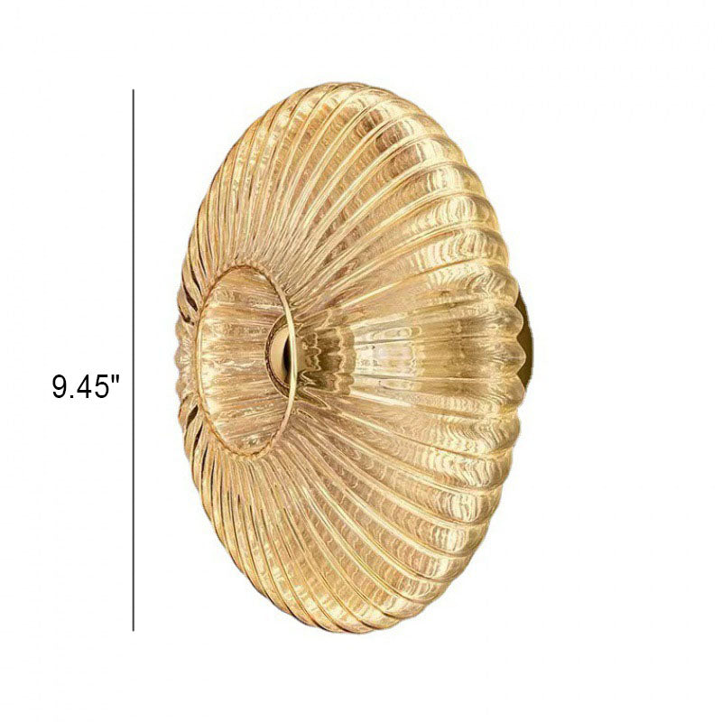 Glazen wandlamp 9,5 inch bedraad modern armatuur E26-fitting sfeerverlichting voor slaapkamer hal eetkamer rookgrijs mat optie | Thomler
