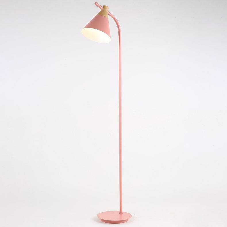 Standing Light Fixture Metal 61 Inch Adjustable E26 Socket Contemporary Upright Illumination