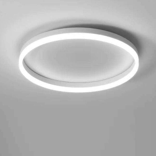 20 in Dimmable LED Ceiling Light with Remote Iron & Acrylic Fixture for Bedrooms Hallways Living Rooms Modern Low-Profile Design | Thomler