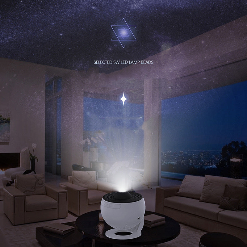 Hemelse Nachtlamp Projector met 13 Verwisselbare Ruimteschijven, 360° Rotatie, HD Kosmische Weergave voor Slaapkamer, Kinderkamer & Woondecoratie | Thomler