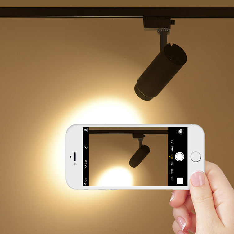 Verstellbares LED-Schienenbeleuchtungssystem, bündig montierte Deckenstrahler für Küche, Flur, Wohnzimmer, 3 4 5 Köpfe, dimmbar, Aluminium, schwenkbare Spots | Thomler