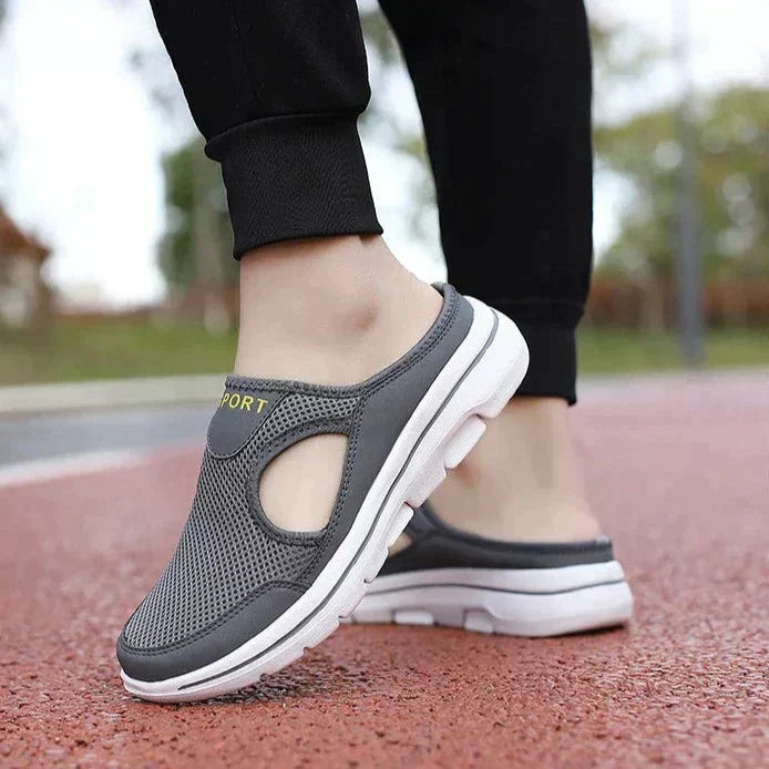 Orthopedische huisslippers met steunzolen voor verlichting van hielpijn en voetcomfort voor dames en heren voor thuisgebruik