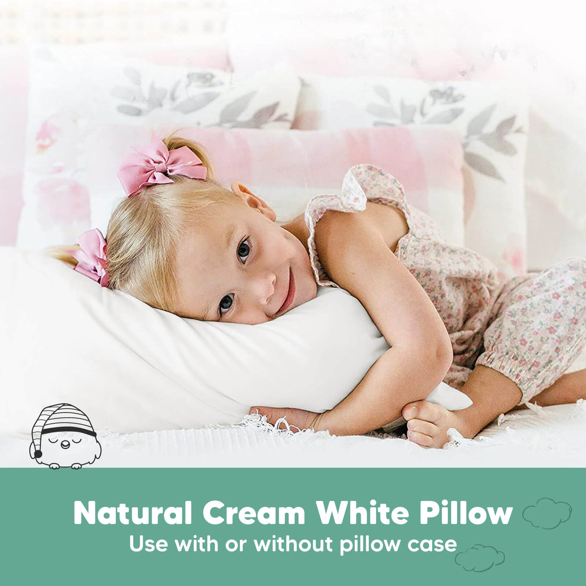 1-Pack Toddler Pillow Without Pillowcase