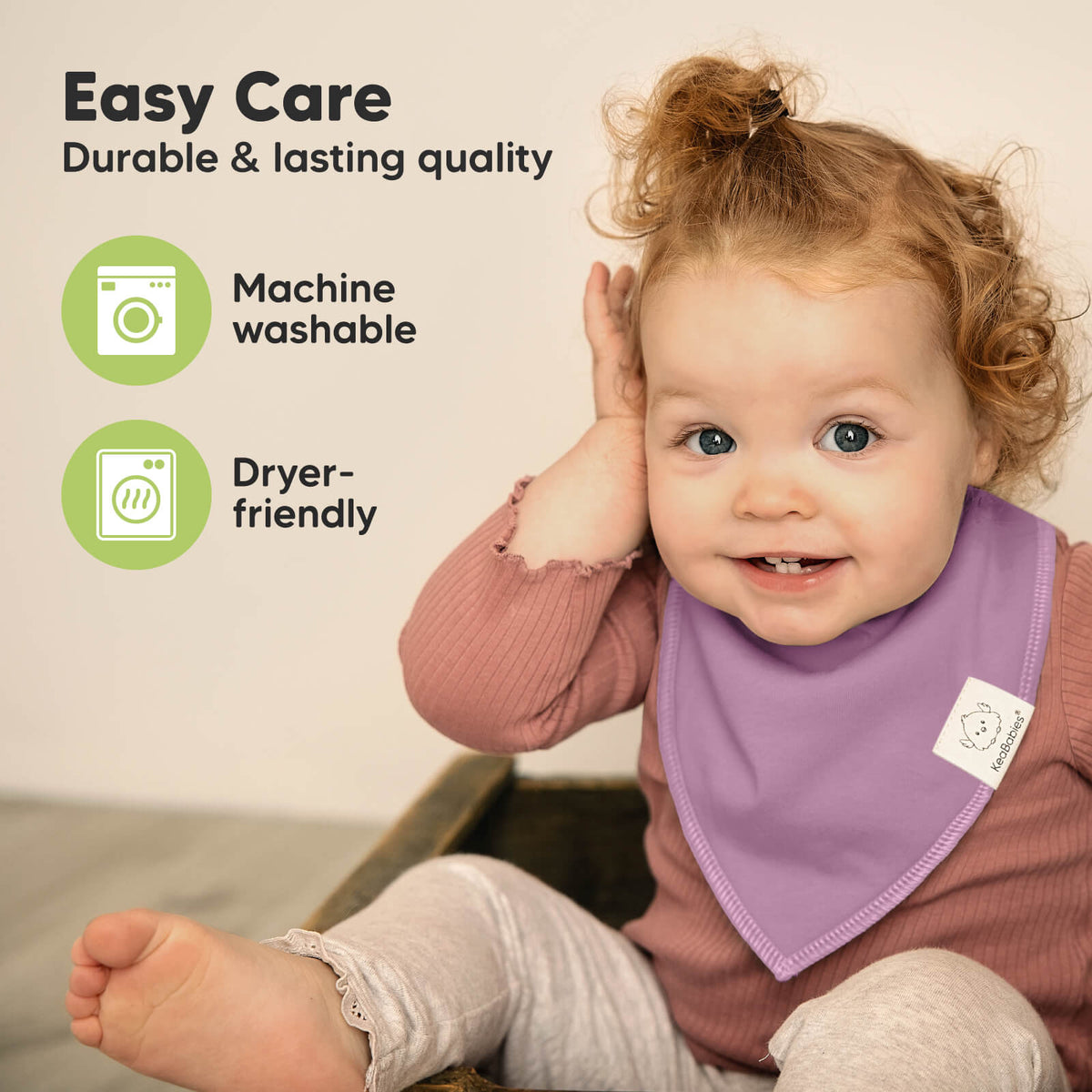 10-Pack Organic Bandana Bibs