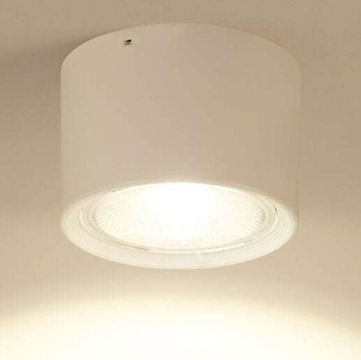 Low-Profile LED Ceiling Light 4.7 in Round Fixture 12W Contemporary Overhead Lighting for Bedrooms Hallways Home & Office Compact Surface-Mo | Thomler