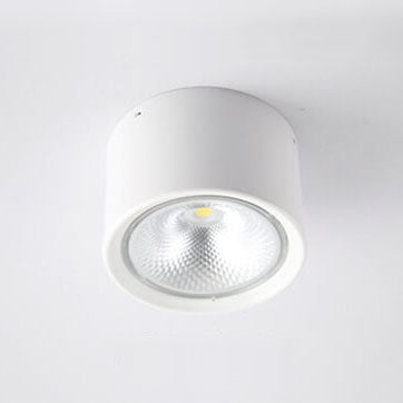 Low-Profile LED Ceiling Light 4.7 in Round Fixture 12W Contemporary Overhead Lighting for Bedrooms Hallways Home & Office Compact Surface-Mo | Thomler