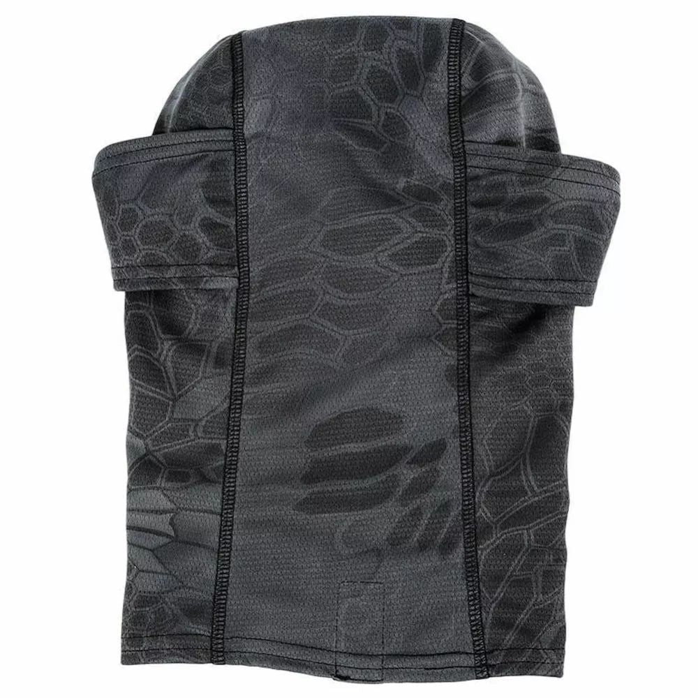 Fleece gevoerde camouflage bivakmuts volledig gezichtsmasker