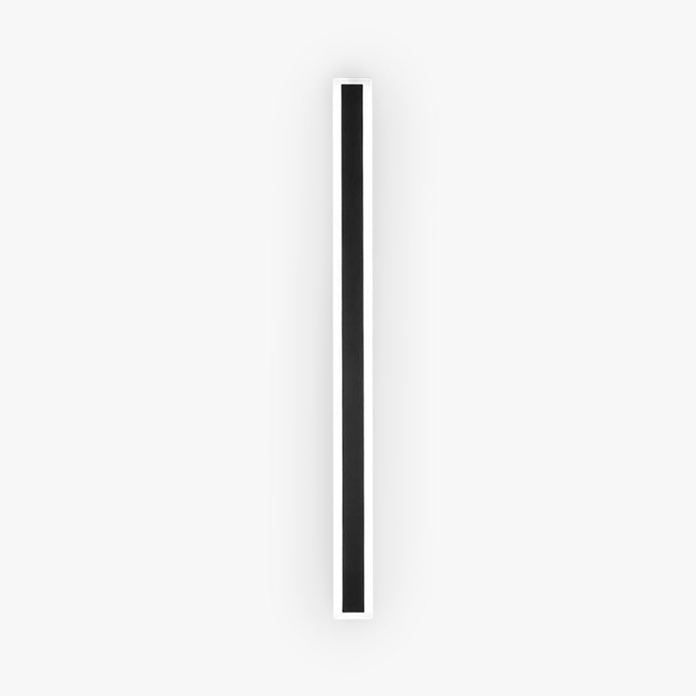Lineare LED-Wandleuchte für den Außenbereich, 240 cm, wetterfeste Metallleuchte für Terrasse, Hauseingang, modernes, schlankes Architektur-Design | Thomler