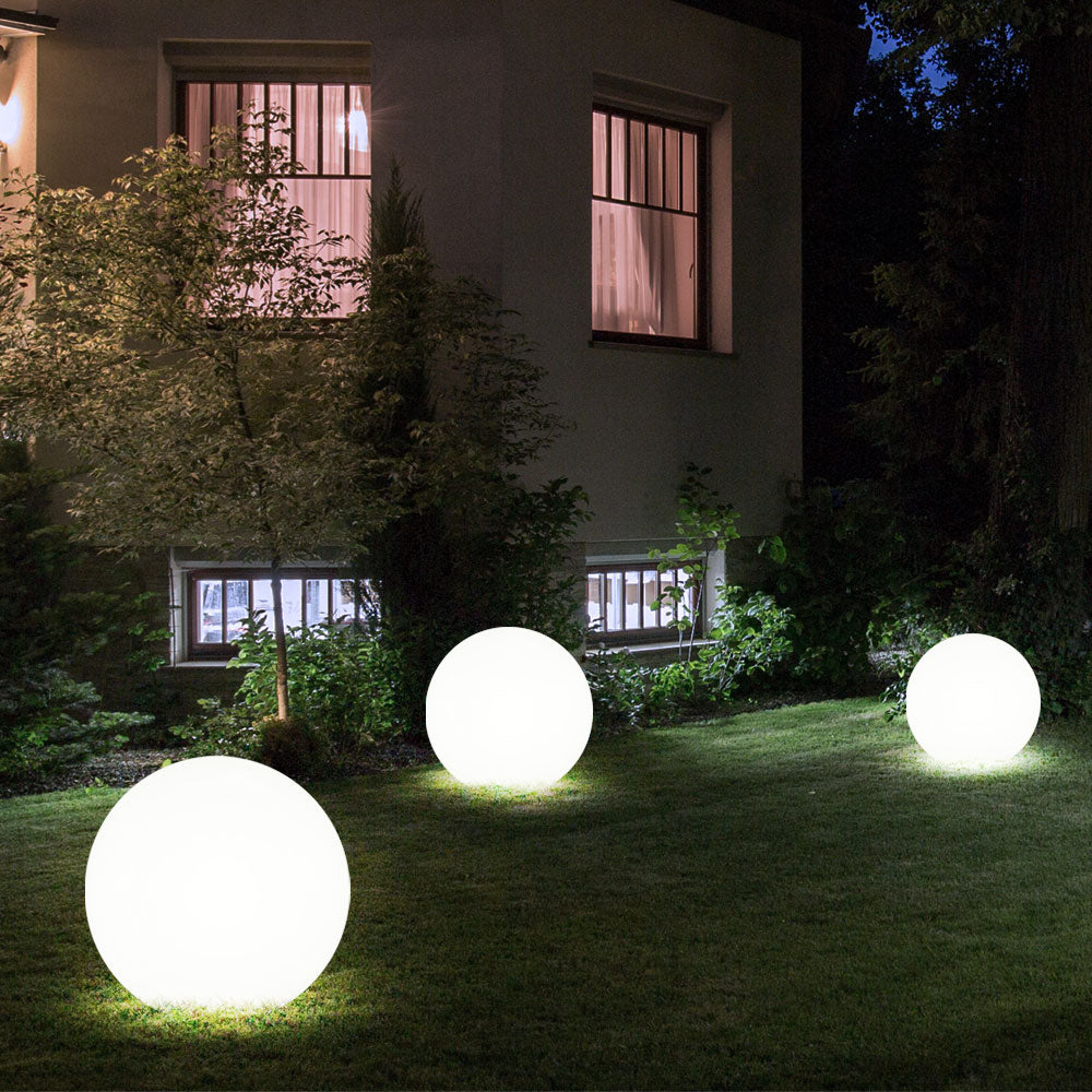 Oplaadbare led-bollamp voor binnen en buiten – Draadloze kleurveranderende wereldbollamp voor terras, tuin, vlonder & evenementen