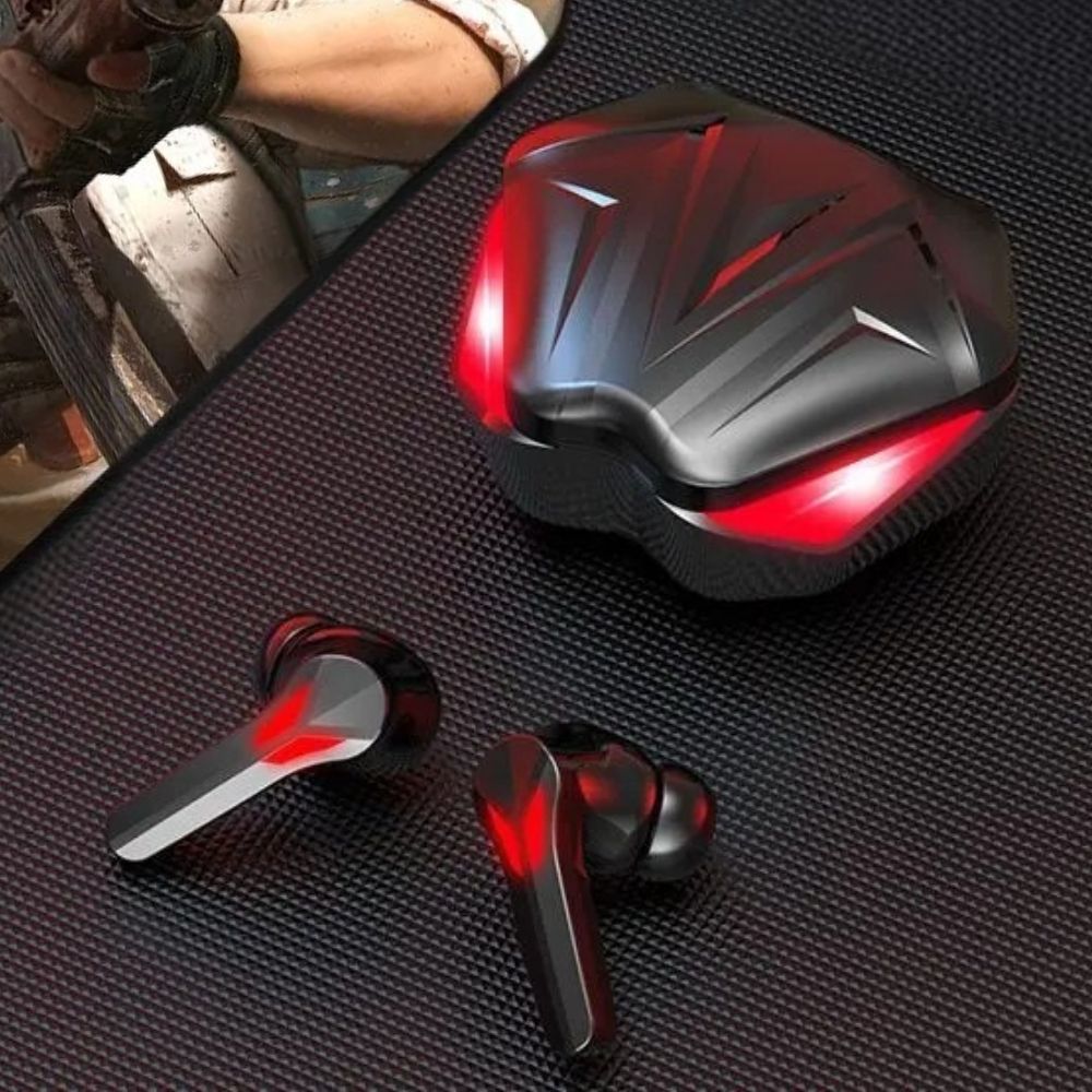 Auriculares inalámbricos para juegos de PC con micrófono