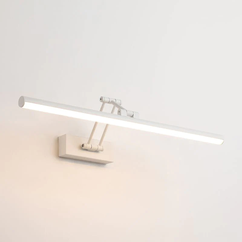 LED-Waschtischleuchte mit 3 Farbmodi für Badezimmerspiegel, 99 cm, Schwarz, Wandmontage, IP44-zertifiziert, moderne lineare Lichtleiste für Make-up und Pflege | Thomler