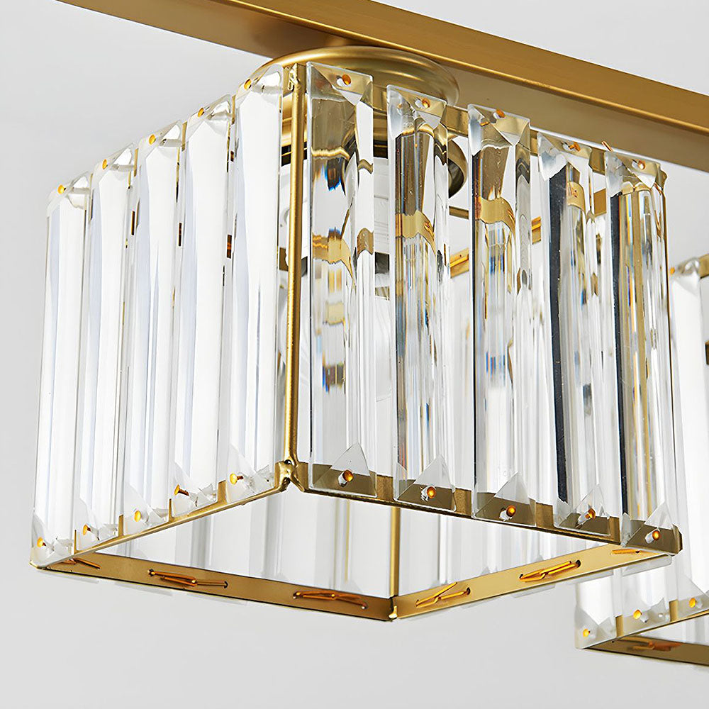 Hanglamp met heldere glazen bollen – Pendelarmatuur met 3 of 4 lichtpunten – In hoogte verstelbaar 35-70 cm – Zwart of goudkleurig metalen frame voor keuken | Thomler