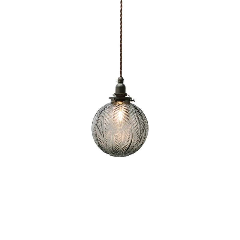 Glass Drop Ceiling Light 6-Inch Shade Adjustable 79-Inch Cord for Kitchen Island Dining Room Bar Counter Modern Minimalist Hanging Fixture | Thomler