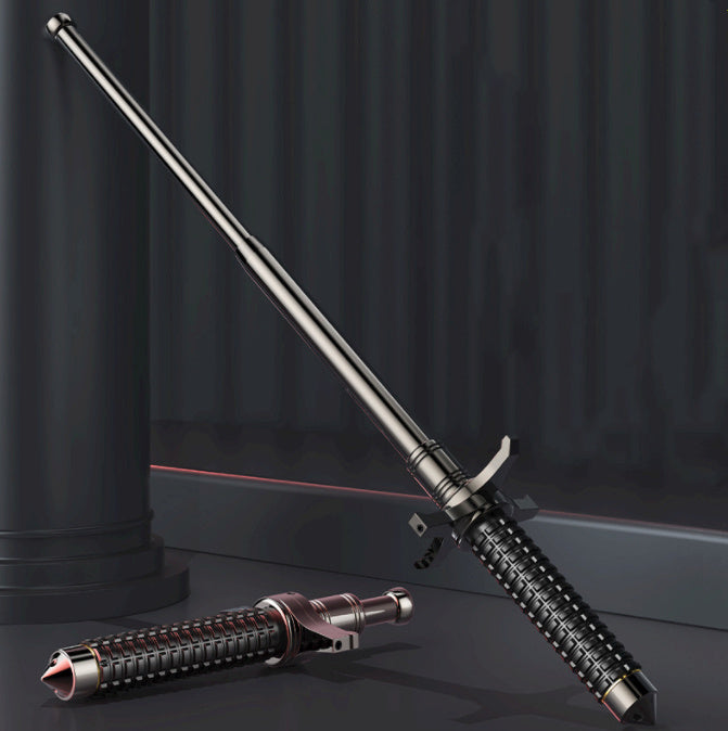 Collapsible Personal Safety Rod for Travel, Home Security & Emergency Defense | Portable Protective Baton for Everyday Carry