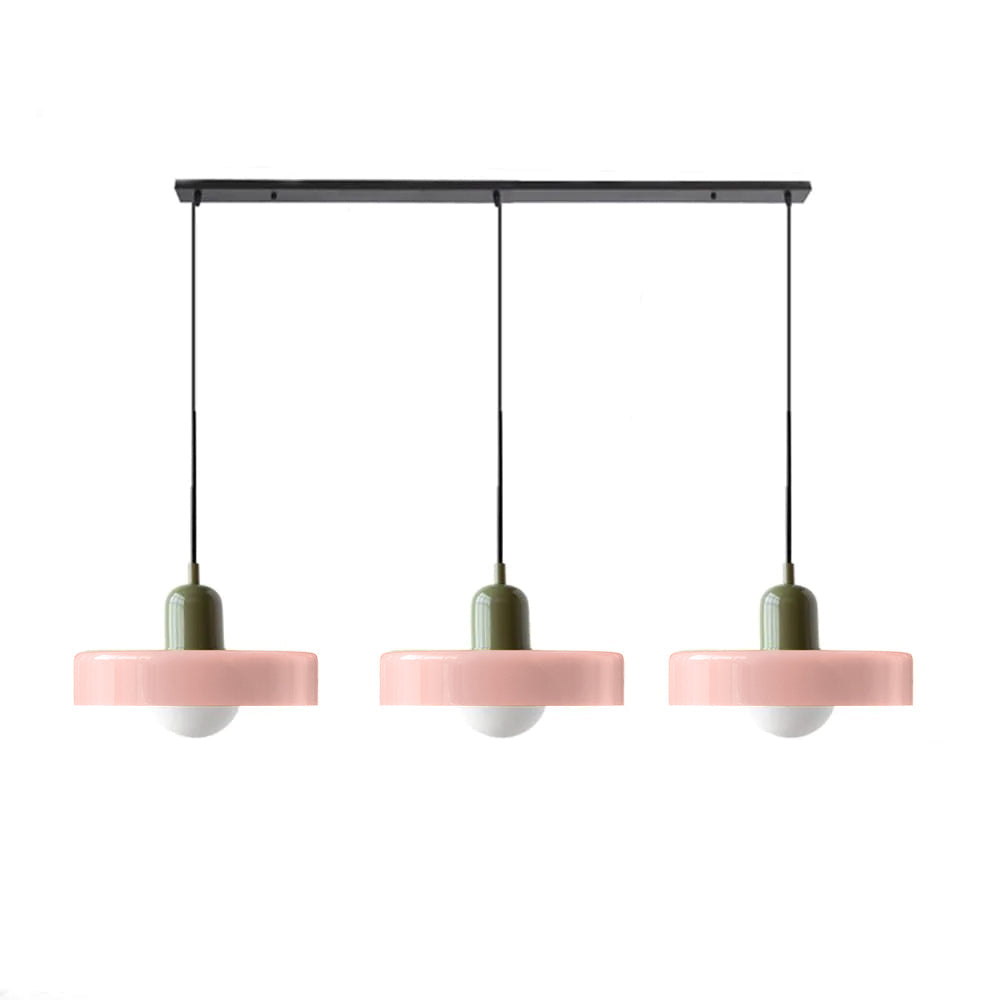 Glas-Pendelleuchte 12 Zoll höhenverstellbare Deckenleuchte für Schlafzimmer Nachttische modern minimalistisch nordische Hängelampe E27 Fassung für | Thomler