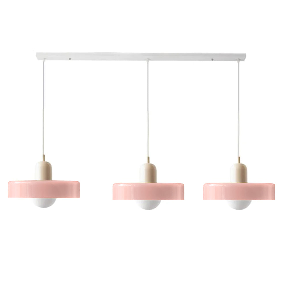 Glas-Pendelleuchte 12 Zoll höhenverstellbare Deckenleuchte für Schlafzimmer Nachttische modern minimalistisch nordische Hängelampe E27 Fassung für | Thomler