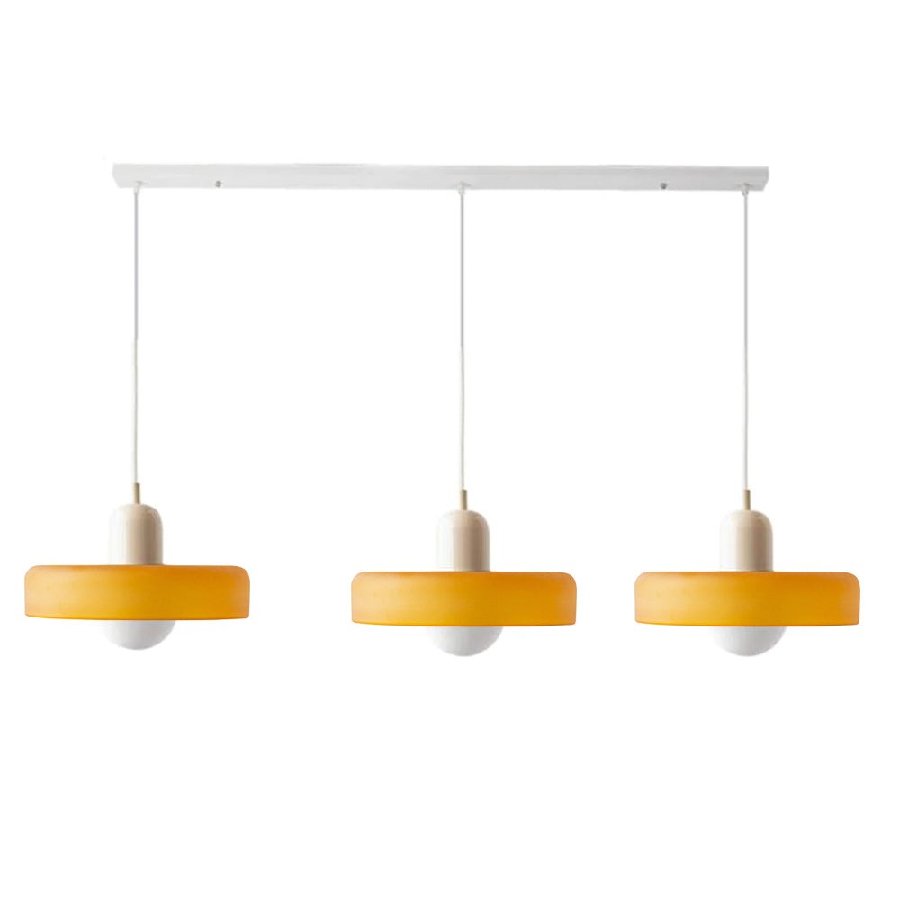 Glas-Pendelleuchte 12 Zoll höhenverstellbare Deckenleuchte für Schlafzimmer Nachttische modern minimalistisch nordische Hängelampe E27 Fassung für | Thomler