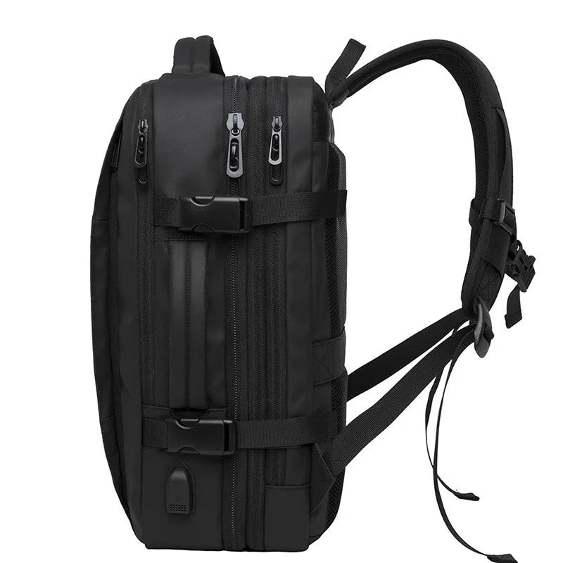 Professioneller Laptop-Rucksack mit USB-Ladeanschluss für Arbeit, Schule & Reisen – Wasserabweisender Commuter-Tagesrucksack für Damen & Herren
