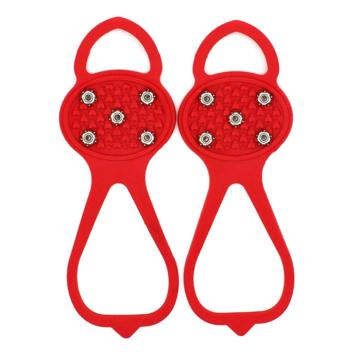 Antislipzolen voor winterwandelingen op ijs en sneeuw – Draagbare schoenijzers voor volwassenen en kinderen – Lichtgewicht antislipgrips | Thomler